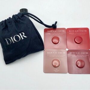 Dior Rouge Lipstick Collection with Pouch